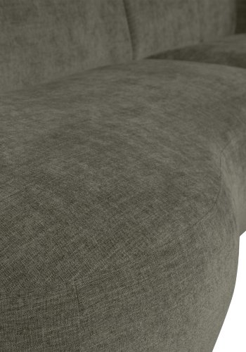 WOOOD EXCLUSIVE Polly sofa, m. hjre chaiselong - grn polyester