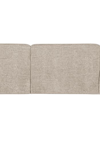 WOOOD EXCLUSIVE Polly sofa, m. hjre chaiselong - sand polyester