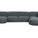 WOOOD EXCLUSIVE Polly sofa U-form, hjre - bl-grn polyester