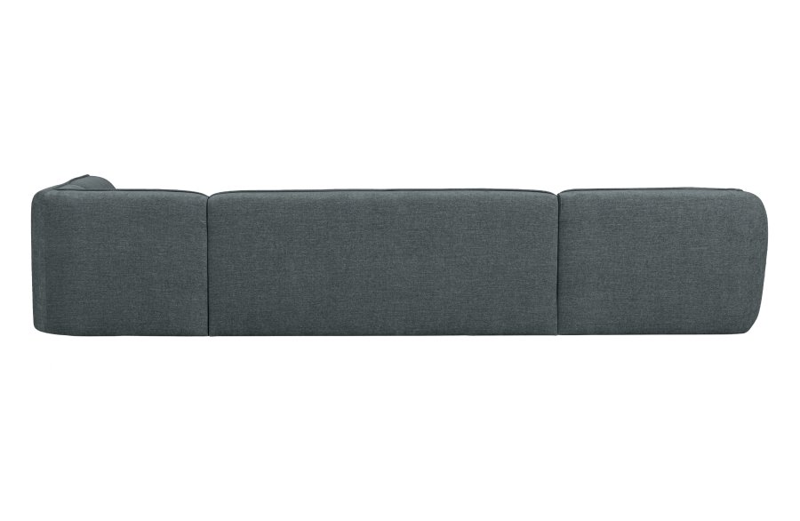 WOOOD EXCLUSIVE Polly sofa U-form, hjre - bl-grn polyester