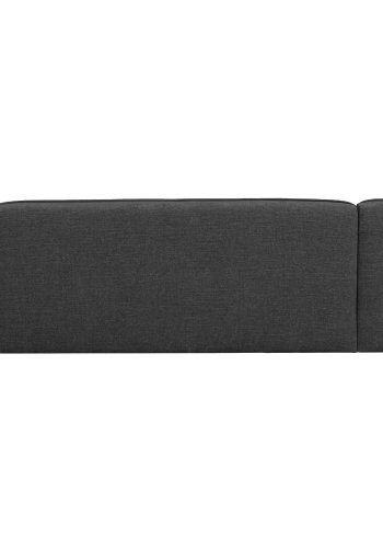 WOOOD EXCLUSIVE Polly sofa U-form, hjre - gr polyester