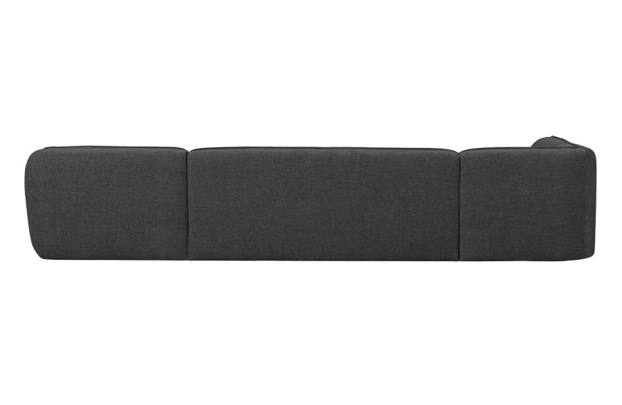 WOOOD EXCLUSIVE Polly sofa U-form, venstre - gr polyester