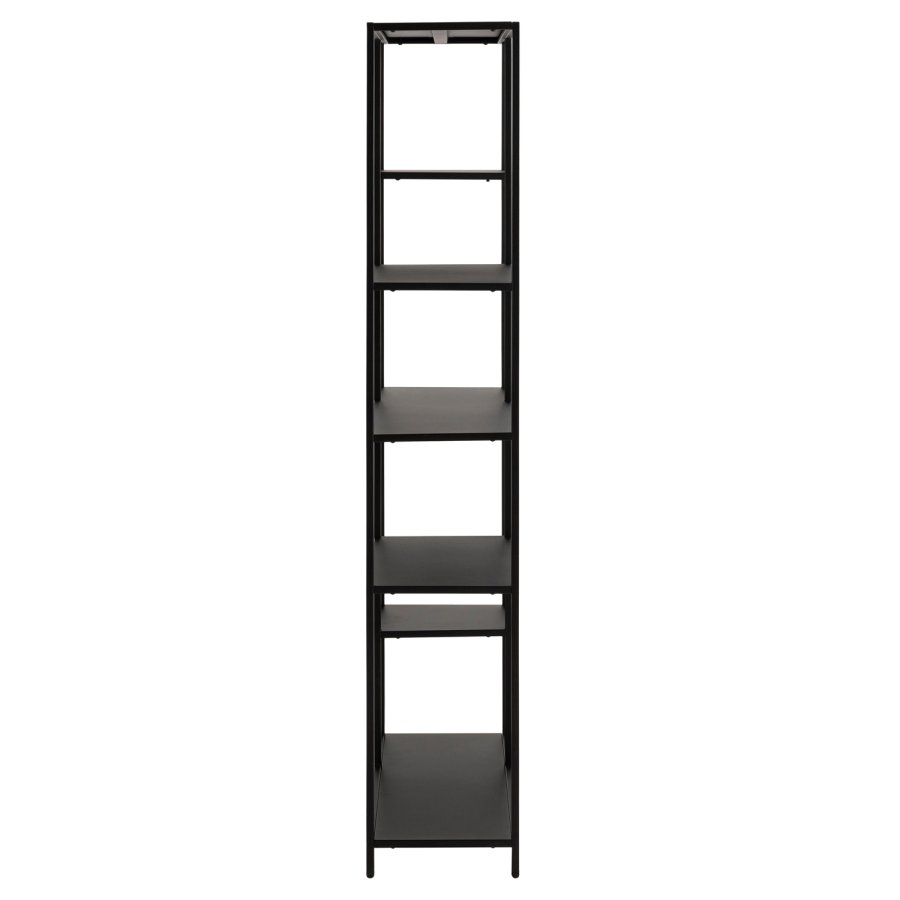 ACT NORDIC Newcastle bogreol, m. 6 hylder - sort metal