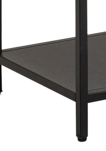 ACT NORDIC Newcastle bogreol, m. 6 hylder - sort metal