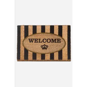 TEPPI Rigel Coco drmtte m. mnster, rektangulr - multifarvet kokos (60x40)