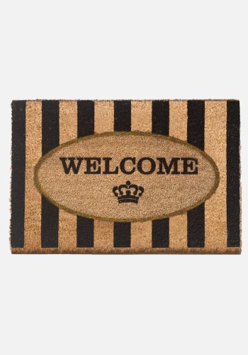 TEPPI Rigel Coco drmtte m. mnster, rektangulr - multifarvet kokos (60x40)