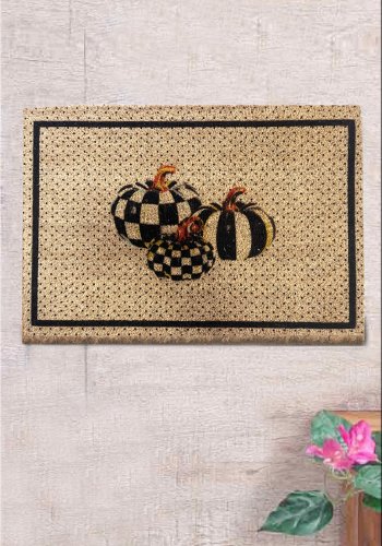 TEPPI Coco Poen drmtte m. mnster, rektangulr - multifarvet coir (60x40)