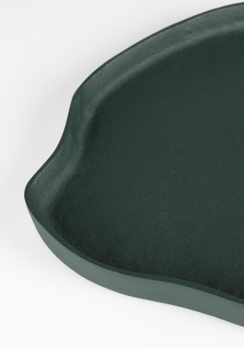 ZUIVER Revolt bakke, organisk - elfenben og grn aluminium (st med 2)