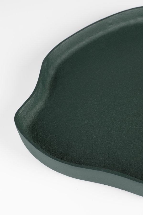 ZUIVER Revolt bakke, organisk - elfenben og grn aluminium (st med 2)