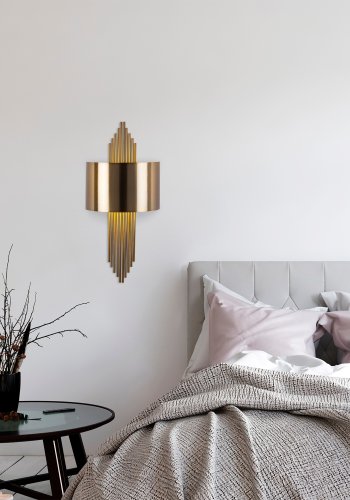 LUMI 619 vglampe - messing jern