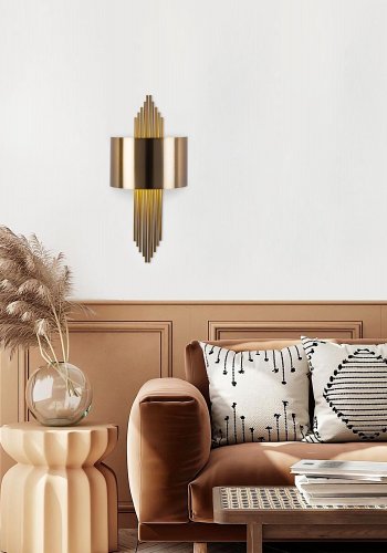 LUMI 619 vglampe - messing jern