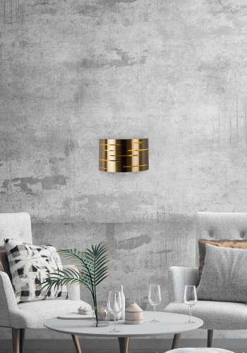 LUMI 629 vglampe - messing metal