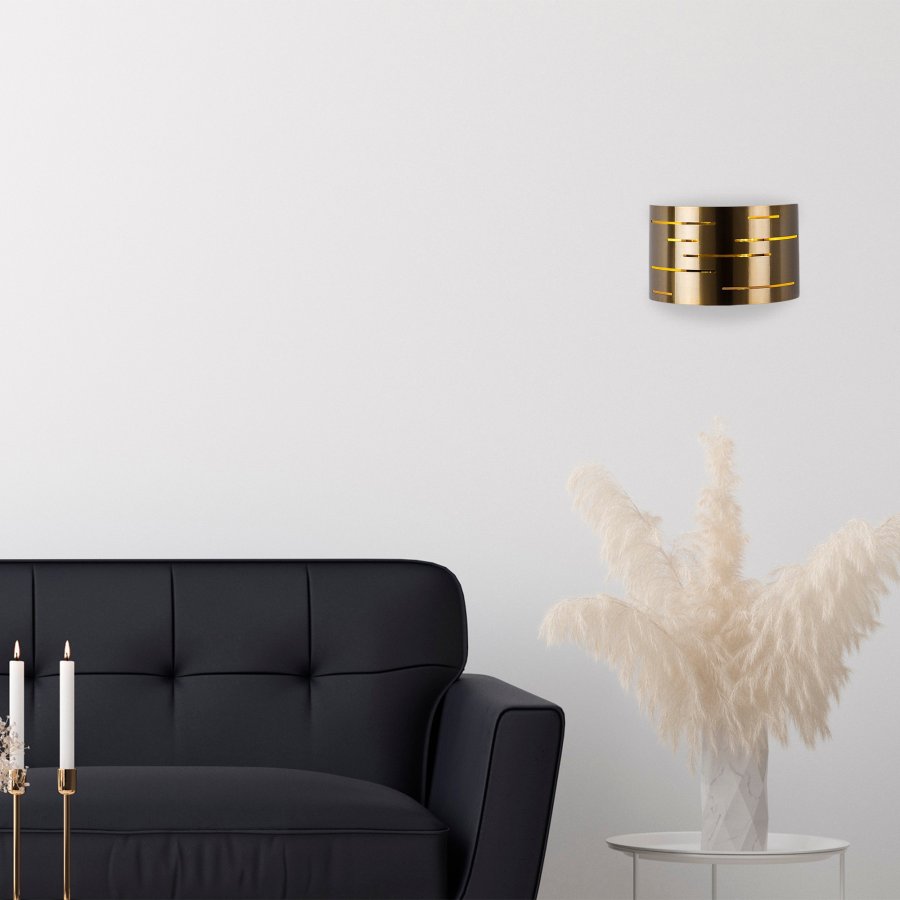 LUMI 629 vglampe - messing metal