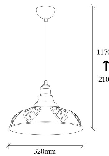 LUMI Viladecans lysekrone -892OPV1464