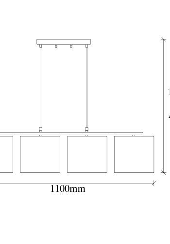 LUMI Ragusa lysekrone -892OPV1505