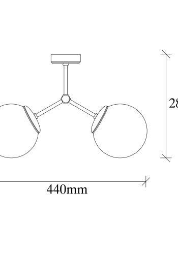 LUMI Astralis lysekrone -892OPV1643