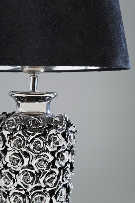 KARE DESIGN Roses bordlampe - titaniumbelagt stentj