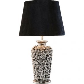 KARE DESIGN Roses bordlampe - titaniumbelagt stentj