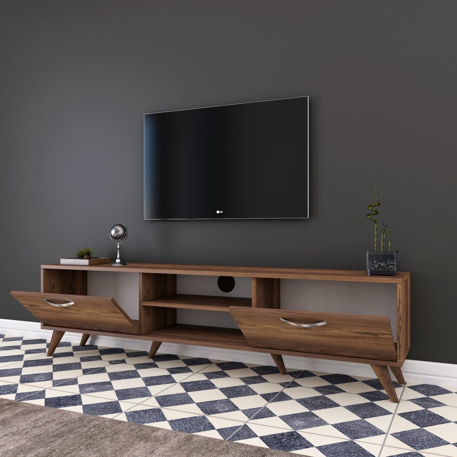NORDVÄRK A9 TV Stand, Walnut