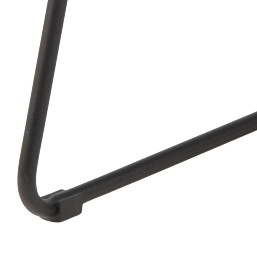 ACT NORDIC Alba loungestol - mrkegr polyester og sort metal