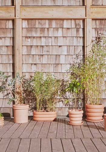 OYOY LIVING Inka Krukke Terracotta - Lille