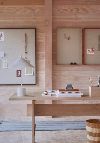 OYOY LIVING Peili Opslagstavle - Lille - Rd H78 x L55 x W5 cm