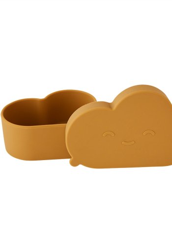 OYOY MINI Chloe Cloud Snack Skl med Lg - Light Rubber Silikone
