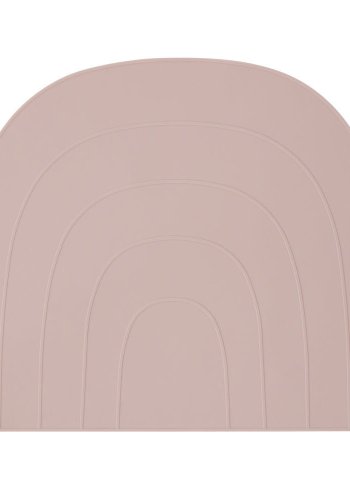 OYOY MINI Dkkeserviet Rainbow - Rosa Silikone