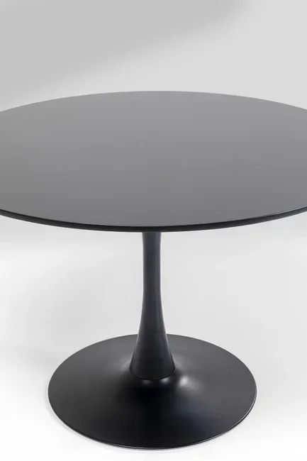 KARE DESIGN Schickeria sofabord, rund - sort MDF og sort stl (110)