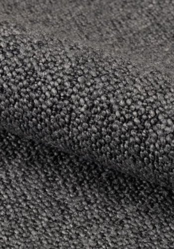 ACT NORDIC Aura spisebordsstol, m. armln og drejefunktion - antracitgr stof og sort stl