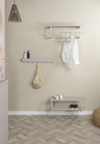 SPINDER DESIGN Rizzoli/Marco Color Edition skohylde, m. 2 hylder - silky taupe stl (B:71)