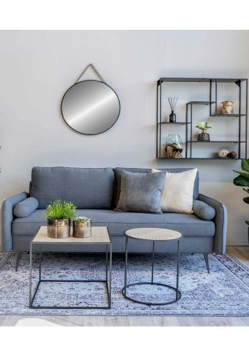 HOUSE NORDIC Marla blomsterstander - sort stl (st af 2)