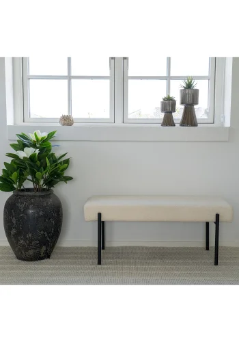 HOUSE NORDIC Capelo dekorationskrukke, rund - gr terracotta (44)