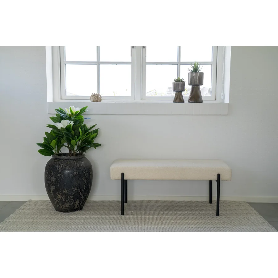 HOUSE NORDIC Capelo dekorationskrukke, rund - gr terracotta (44)