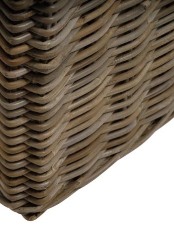 Arles kurv, m. hank, kvadratisk - gr kubu (st med 2)