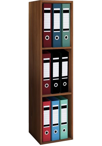 Offas reol, m. 2 hylder - natur tr