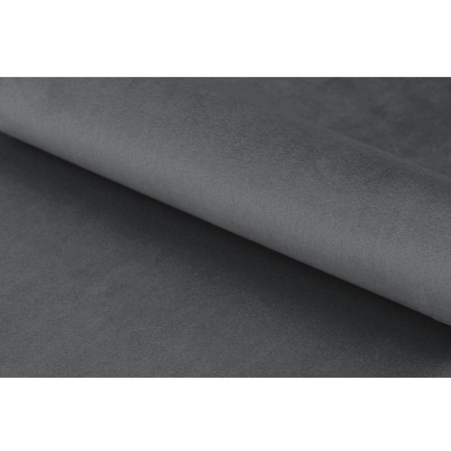 ACT NORDIC Brooke barstol, m. armln, rygln og fodsttte - mrkegr polyester og sort metal