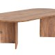 NORDVÄRK Sable sofabord, oval - Atlantic Pine melamin (119x60)