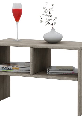 Nachto sidebord, m. hylde - natur tr