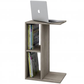 Nachto sidebord, m. hylde - natur tr