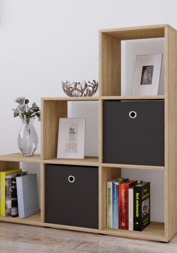 Nitas reol, m. 6 rum - natur tr