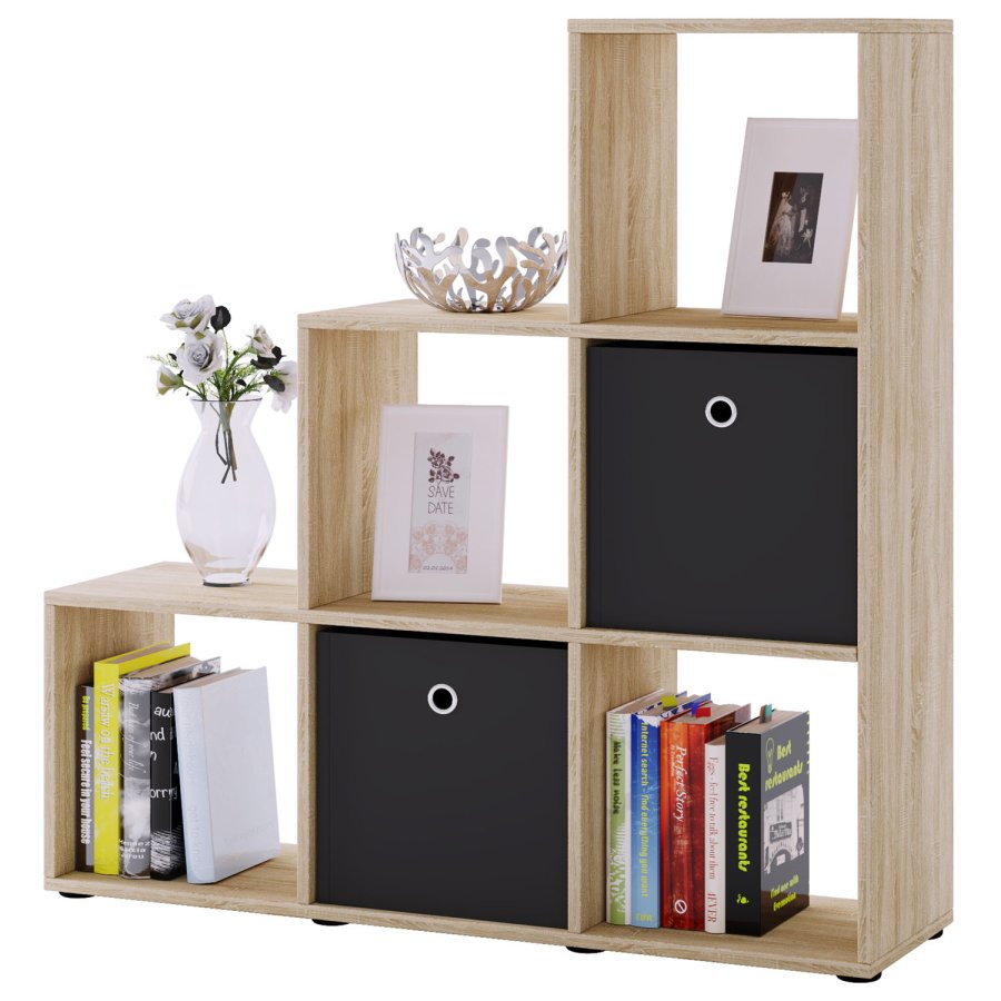 Nitas reol, m. 6 rum - natur tr