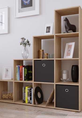 Napoli reol, m. 10 rum - natur tr