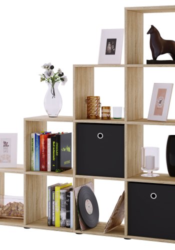 Napoli reol, m. 10 rum - natur tr