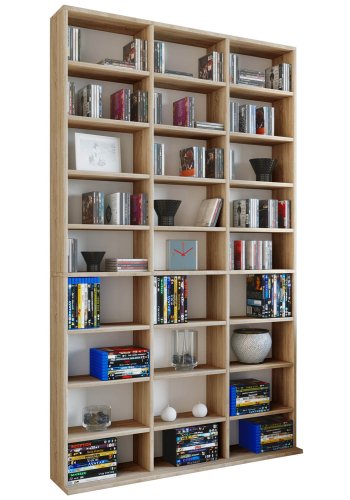 Megosa Maxi reol, m. 24 hylder - natur tr