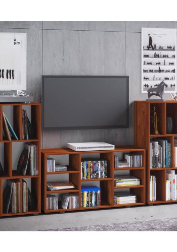 Wotino reol, m. 8 rum - natur tr