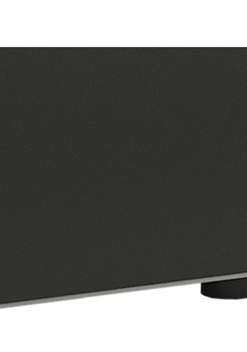 Flandu skab, m. 1 lge - sort tr