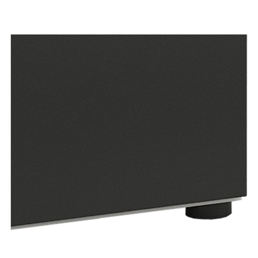 Flandu skab, m. 1 lge - sort tr