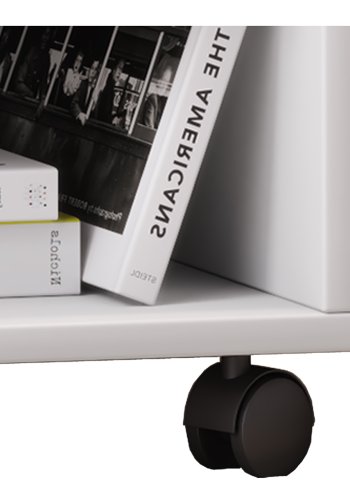 Salda skuffesektion, m. 1 hylde og 1 skuffe - hvid tr