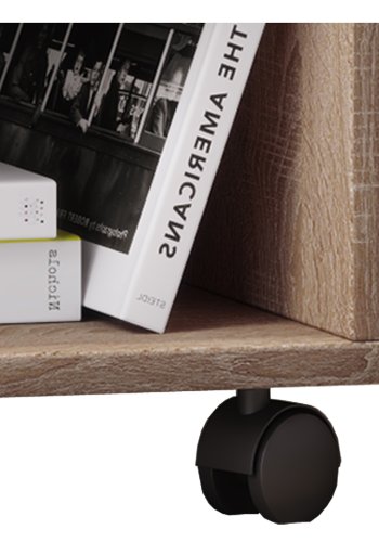 Salda skuffesektion, m. 1 hylde og 1 skuffe - natur tr